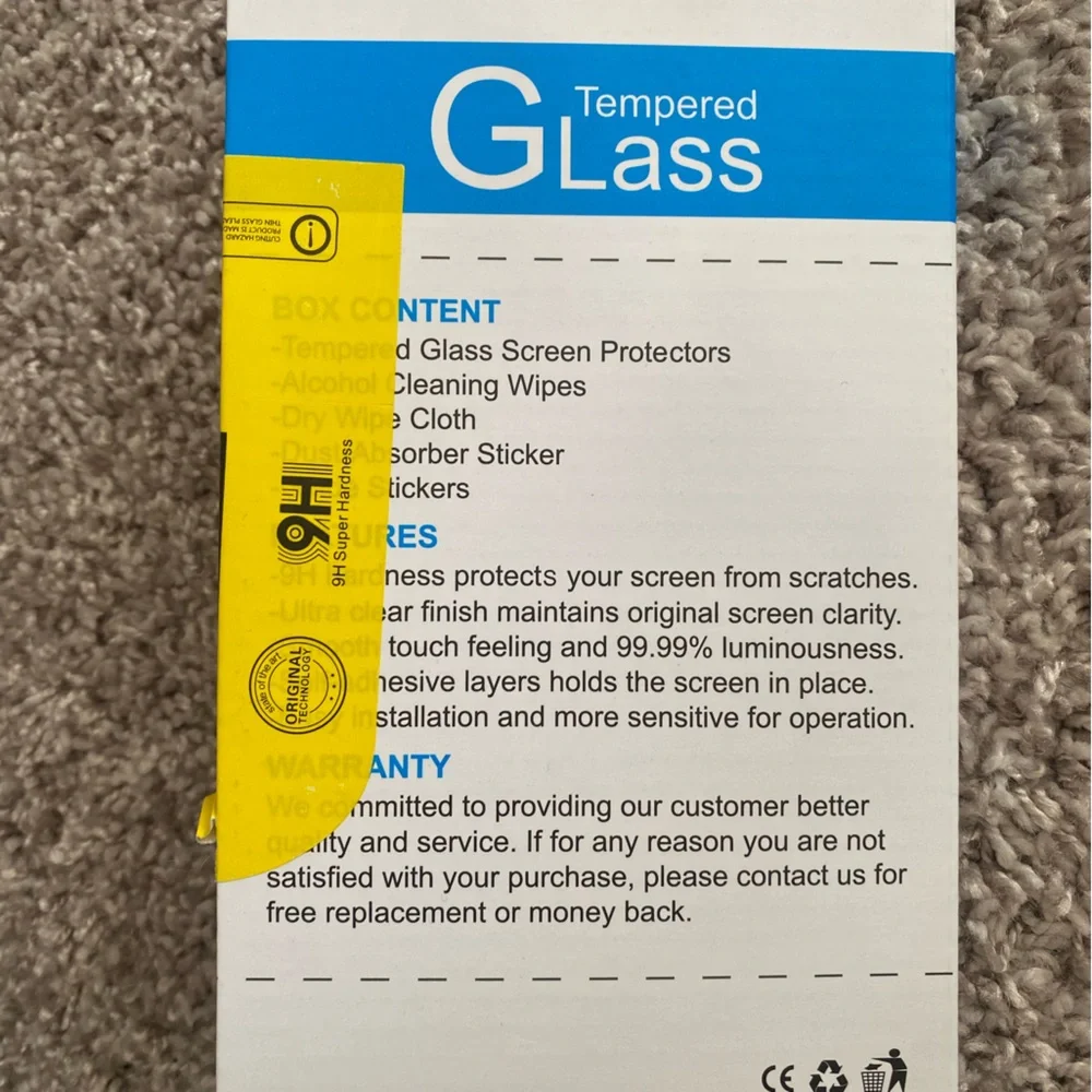 Glass Screen Protector 3-Pack